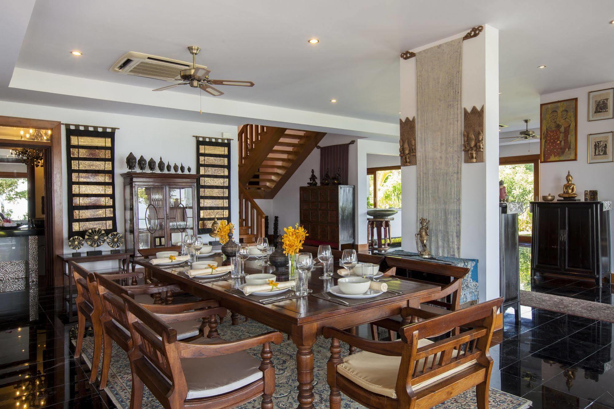 Baan Phuttarak - Seaview Private Villa Choeng Mon Buitenkant foto